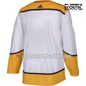Nashville Predators Hockeydrakt Blank Hvit Adidas Authentic - Barn